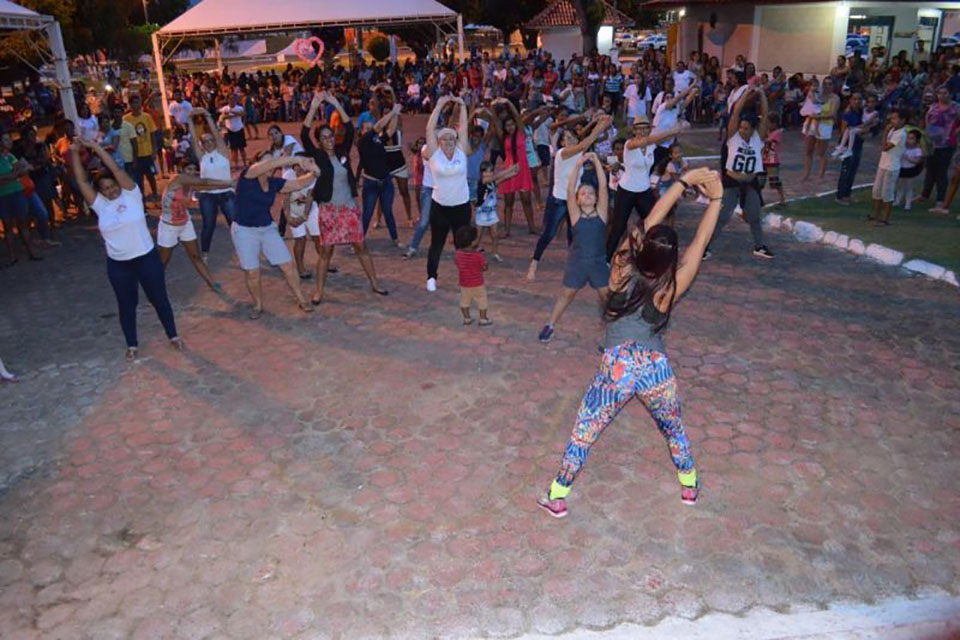 Rolim de Moura - Aula inaugural de zumba e ginástica gratuita para a população acontece sexta-feira, (05)