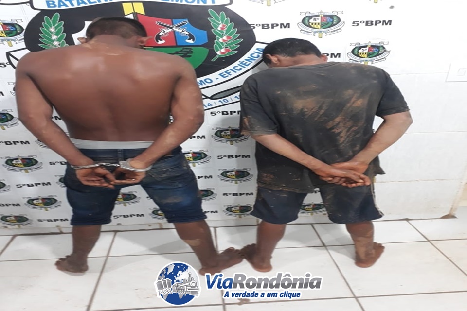 Menores são apreendidos após roubo com arma de fogo 