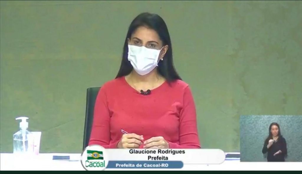 Após confirmação de 82 casos prefeita Glaucione deve anunciar novas medidas de restrições em Cacoal