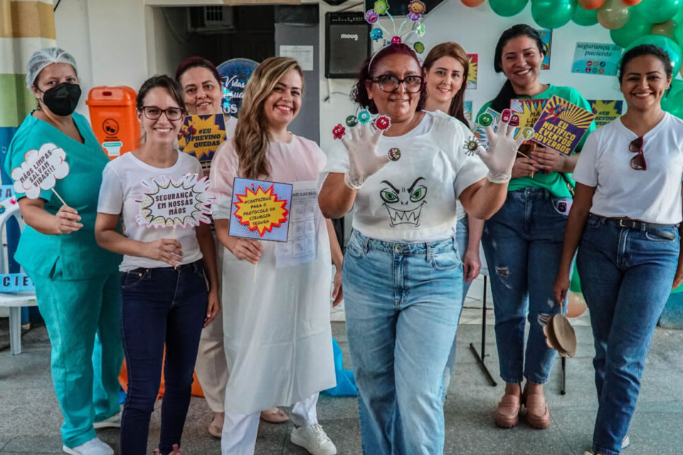 “Lavar as mãos salva vidas” é tema de workshop criativo no Hospital e Pronto Socorro João Paulo II