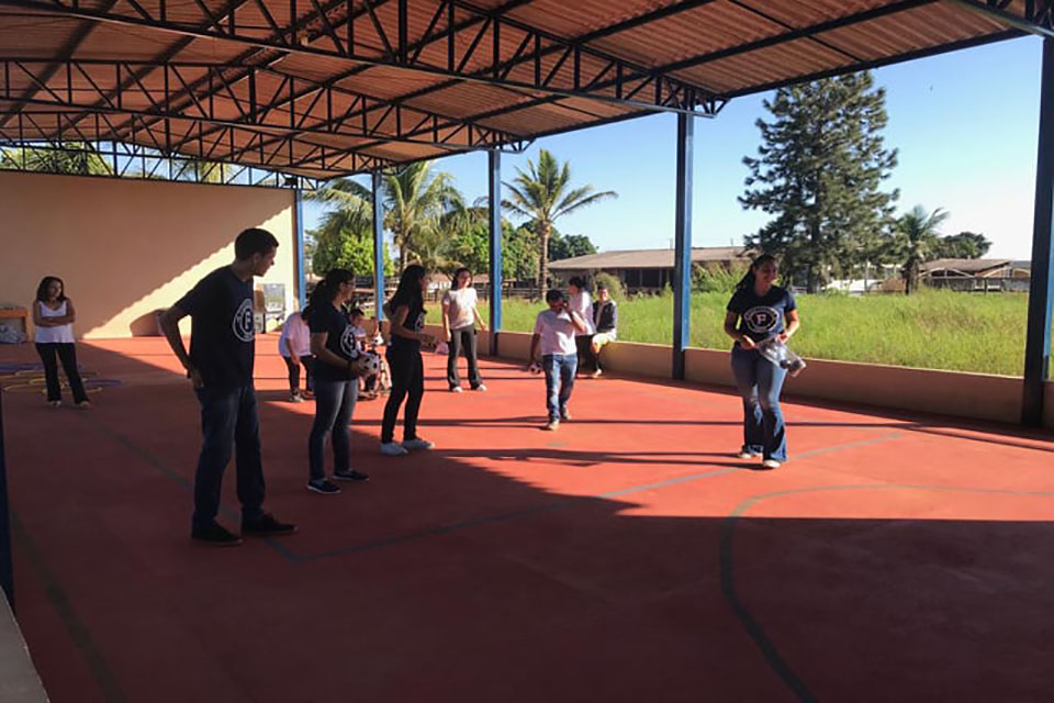 Acadêmicos de Fisioterapia da Unesc desenvolvem atividades em prol da comunidade vilhenense