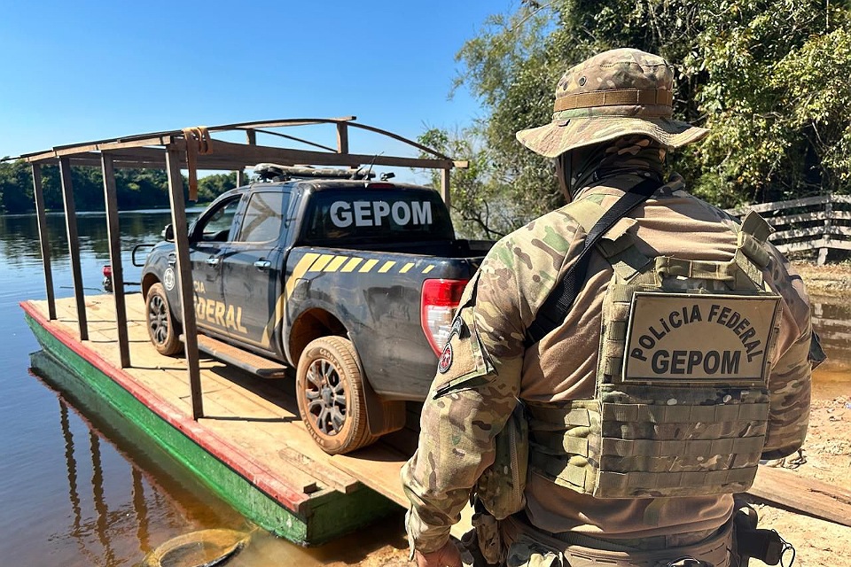 PF combate crimes transnacionais na fronteira com a Bolívia