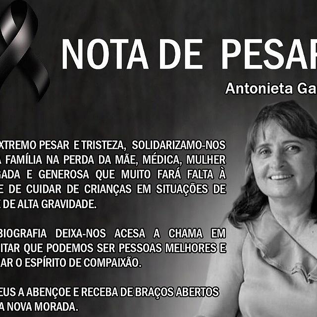 Deputado estadual Pimentel lamenta falecimento da Dra. Antonieta Gama