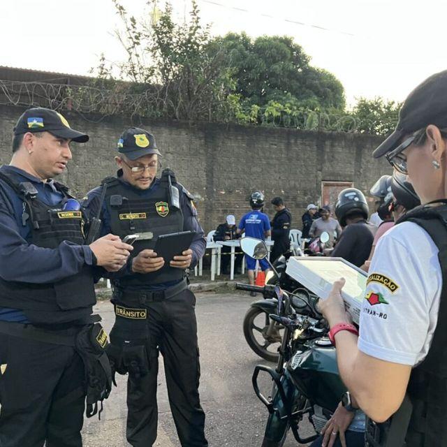 Operação do Detran-RO flagra número recorde de condutores inabilitados em Porto Velho