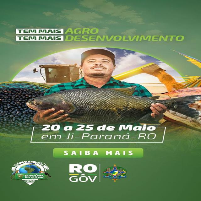 Começa contagem regressiva para a Rondônia Rural Show Internacional