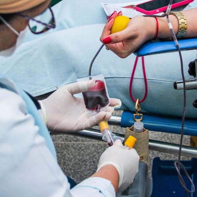 Campanha itinerante intensifica coleta de sangue nos municípios de Cerejeiras e Jaru, neste final de semana