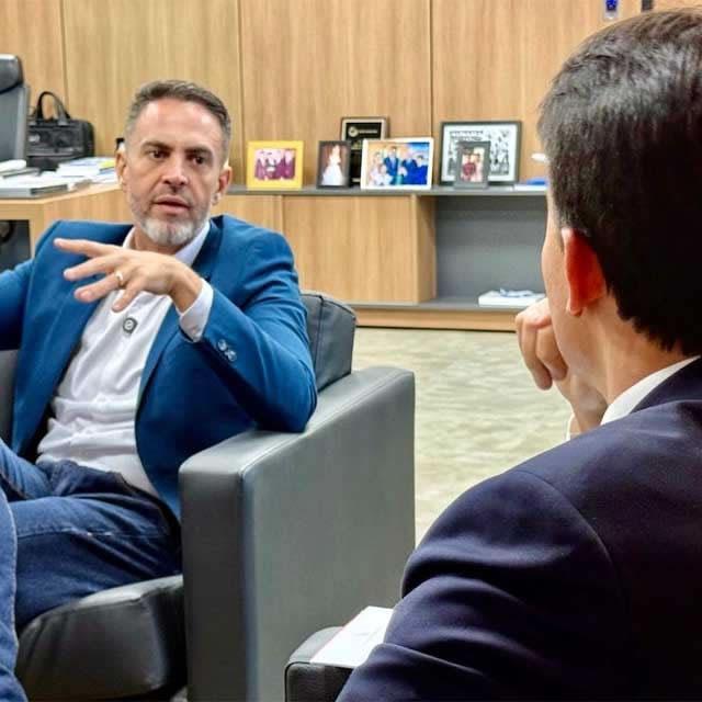 Léo Moraes busca em Brasília solução para alfandegamento do aeroporto e investimentos logísticos para Porto Velho