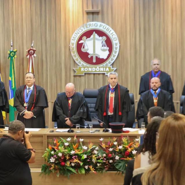 Prefeito de Porto Velho prestigia posse do novo corregedor geral do Ministério Público de Rondônia