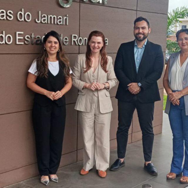 TJRO recebe OAB/RO em visita institucional a Fórum Digital de Candeias do Jamari