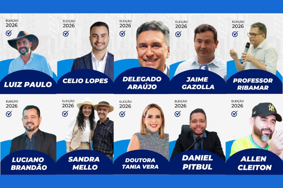 Partidos estão montando boas nominatas para a disputa da Câmara Federal e Assembleia Legislativa