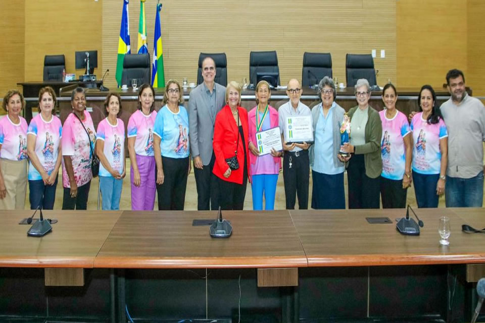 Alan Queiroz homenageia arquidiocese de Porto Velho em sessão solene realizada na Assembleia Legislativa