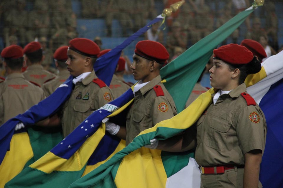 Entidades apoiadas pela Prefeitura de Vilhena fazem dobradinha no pódio geral de competição estadual de militares mirins
