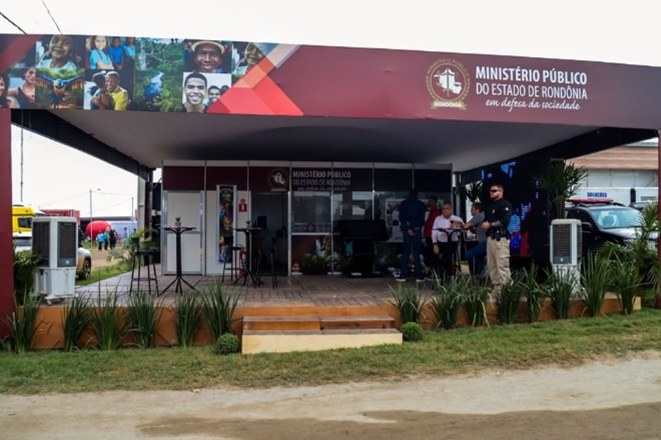 Ministério Público de Rondônia marca presença na Rondônia Rural Show