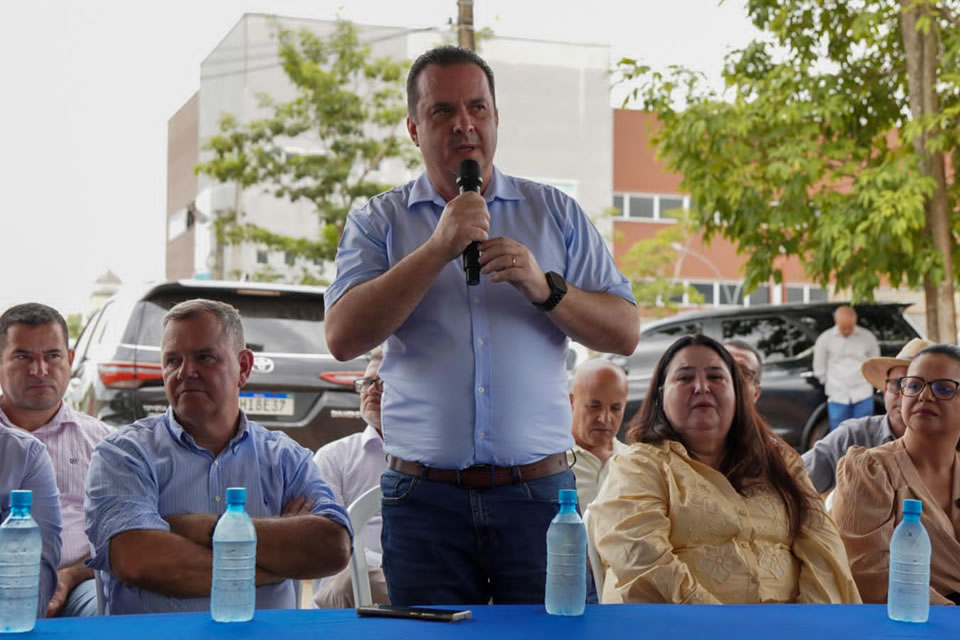 Deputado Luís do Hospital celebra início das obras do Centro de Hemodiálise de Jaru