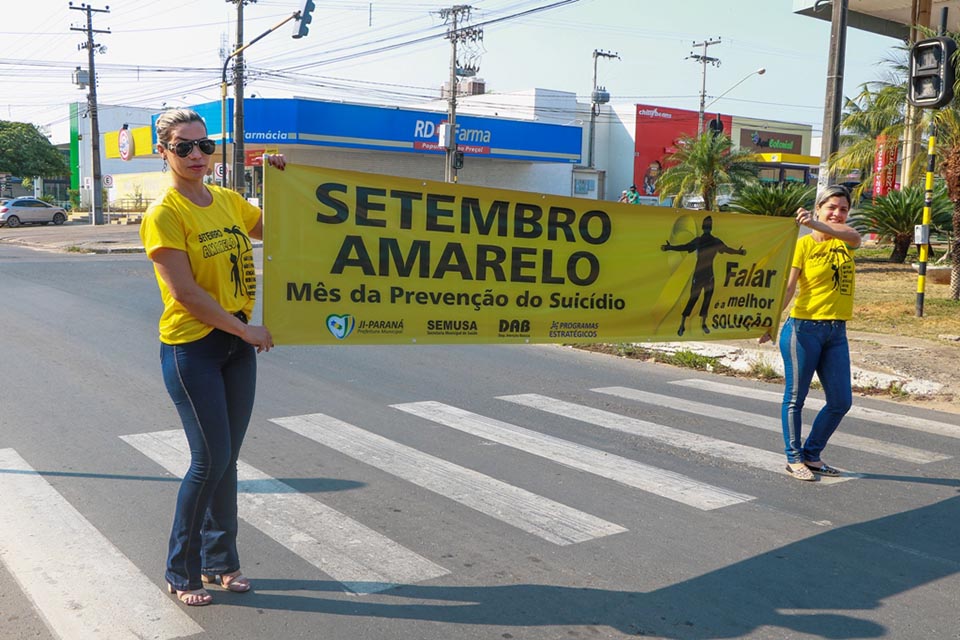 Pit Stop chama atenção da população sobre a prevenção ao suicídio