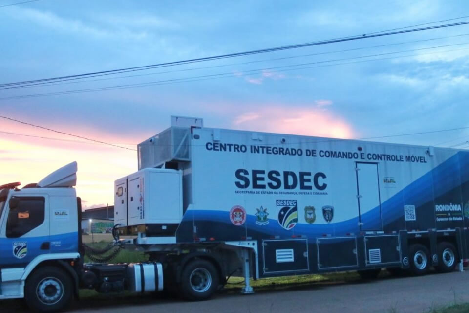 Combate a crimes é intensificado com a inauguração do Centro Integrado de Comando e Controle Móvel, em Porto Velho