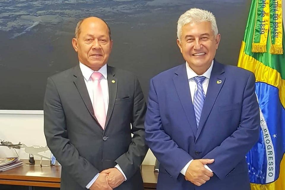 Coronel Chrisóstomo trata com Ministro Marcos Pontes sobre expansão da internet na Amazônia