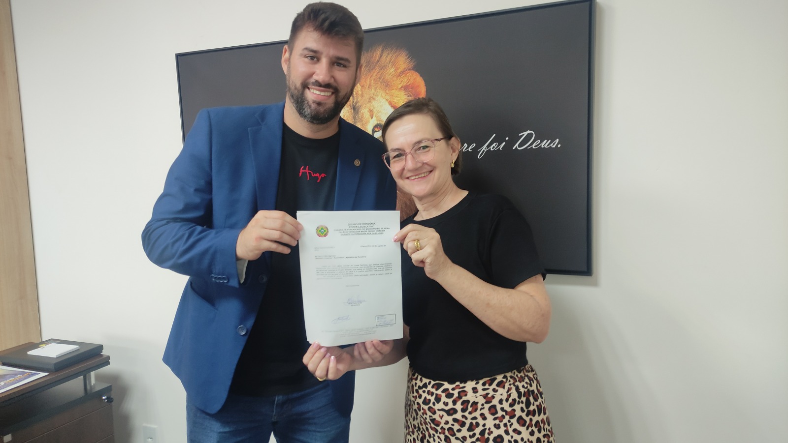 Nim Barroso destina recursos para projetos sociais de Vilhena