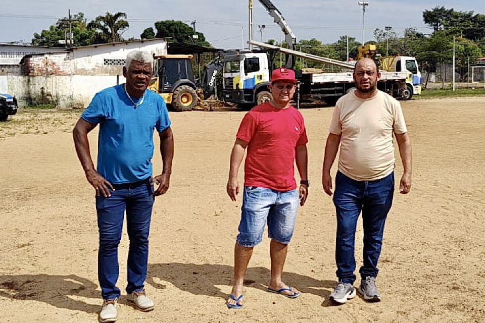 Vereador Wanoel Martins agradece revitalização do Polo Esportivo no Campo do 13