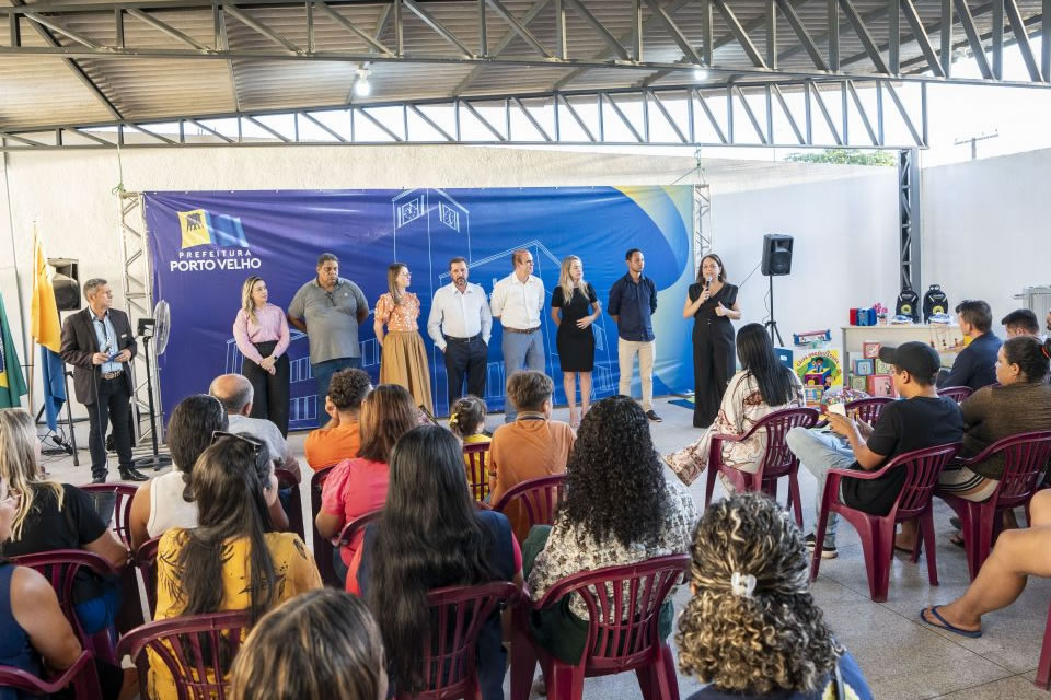 Prefeitura reforma, moderniza e entrega escola na zona Sul de Porto Velho