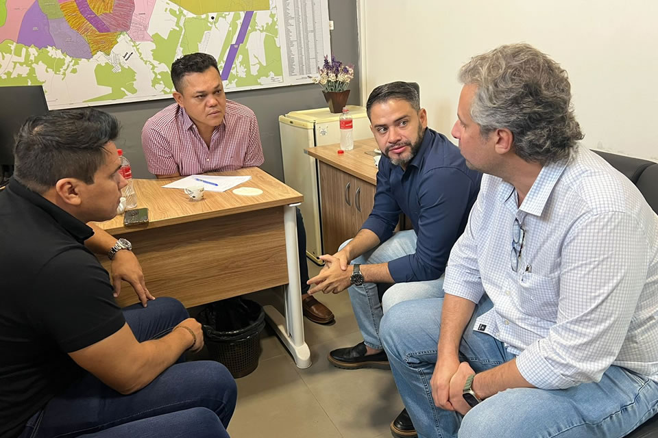 Vereador Isaque Machado se reúne com Presidente da Emdur para discutir melhorias na iluminação da Zona Sul de Porto Velho