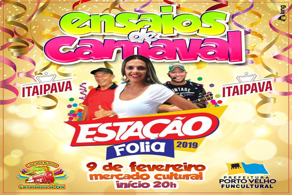 Último ensaio dos blocos de Carnaval de Porto Velho acontece neste sábado, 9