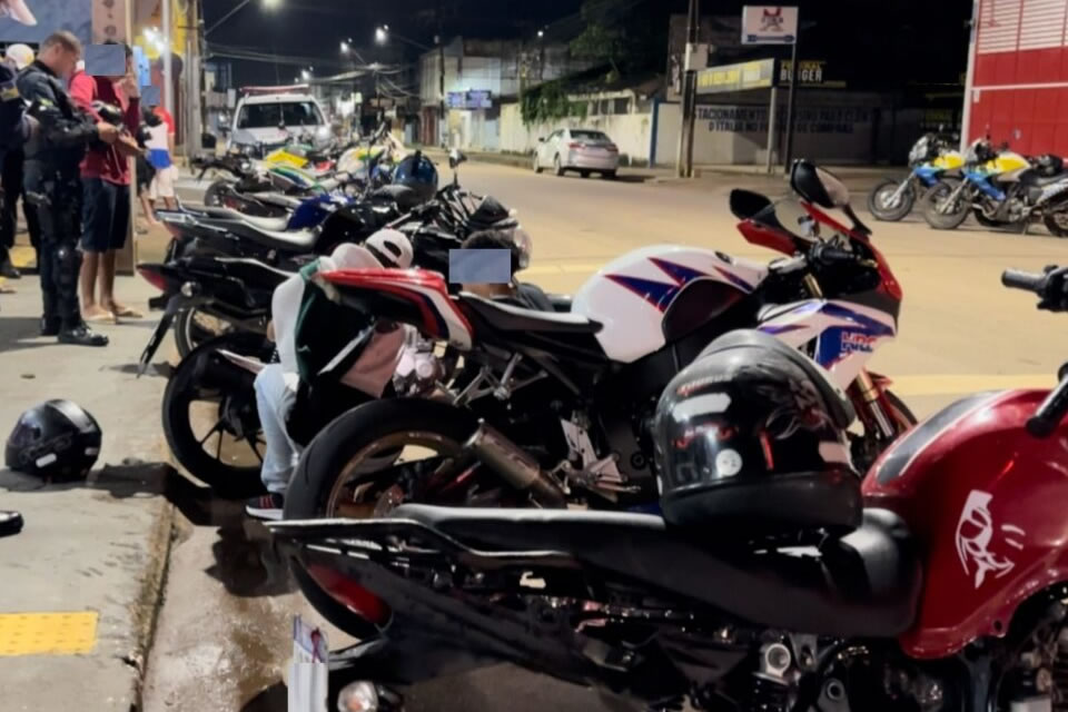 “Operação Corta Giro” intensifica fiscalização a motos irregulares e barulhentas em Porto Velho