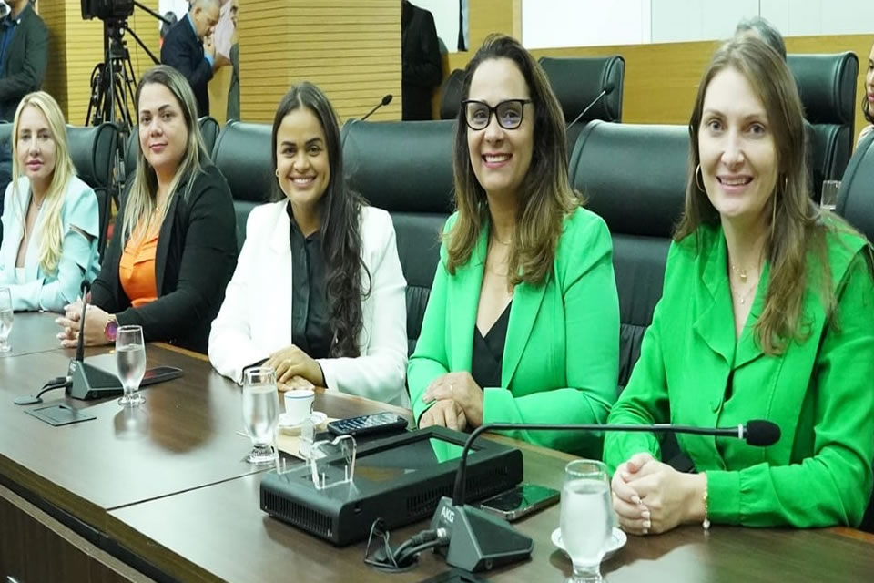 Mulheres no Parlamento: conheça a atuação das deputadas estaduais em prol das rondonienses