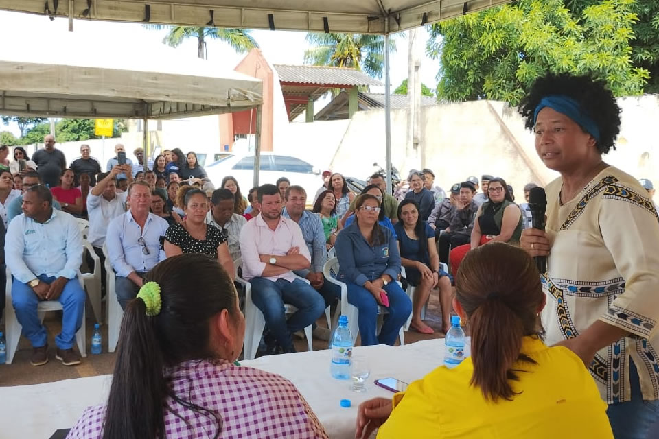 Deputada Sílvia Cristina participa da inauguração da nova sede do Conselho Tutelar de Pimenteiras do Oeste