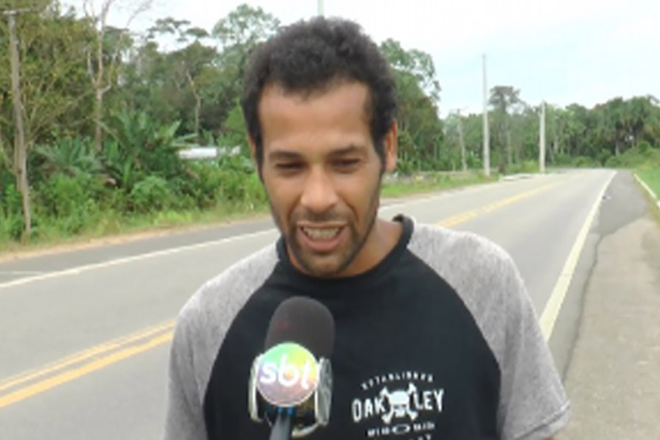 Mineiro cai em golpe do amor e resolve voltar a pé do Acre para Minas Gerais