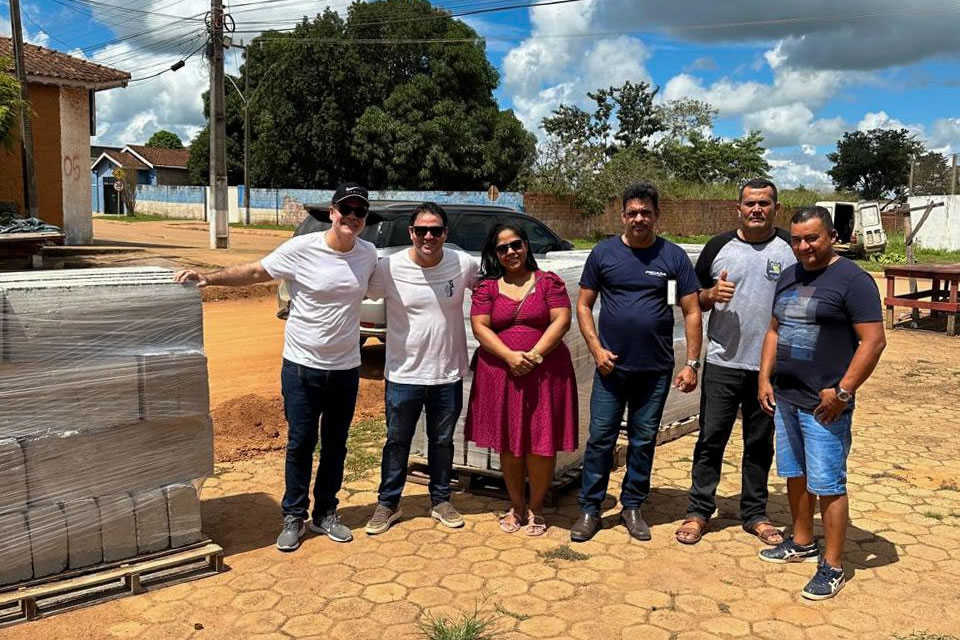 Deputado Alan Queiroz destina emenda parlamentar para pavimentar vias de Nova Mamoré