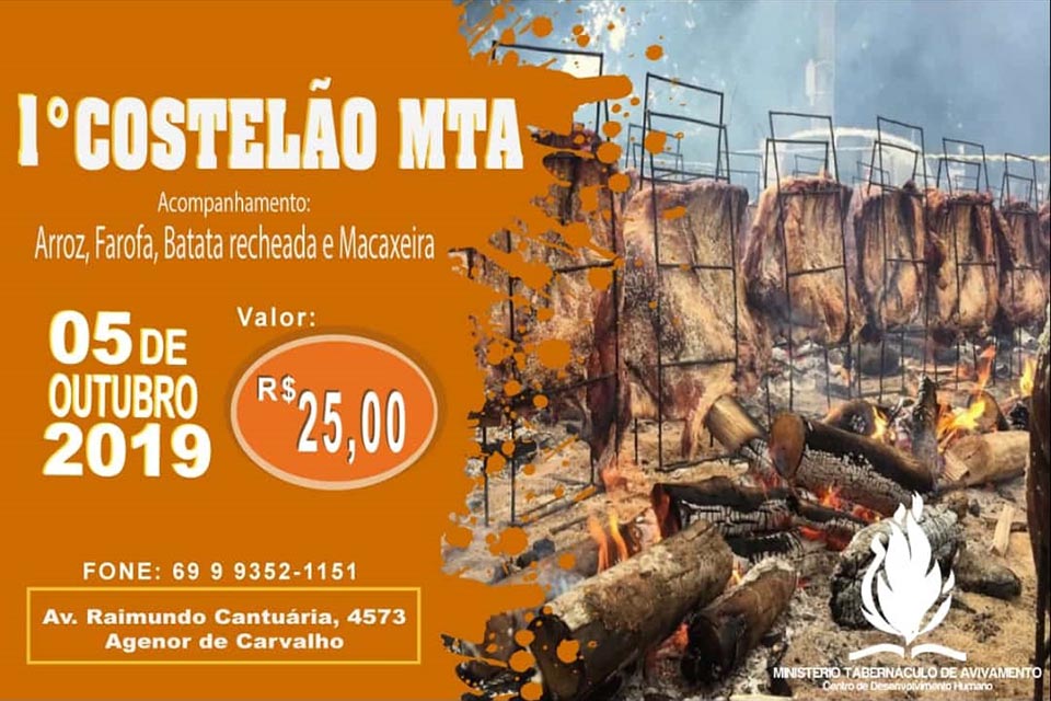 Ministério Tabernáculo do Avivamento realiza 1º Costelão MTA