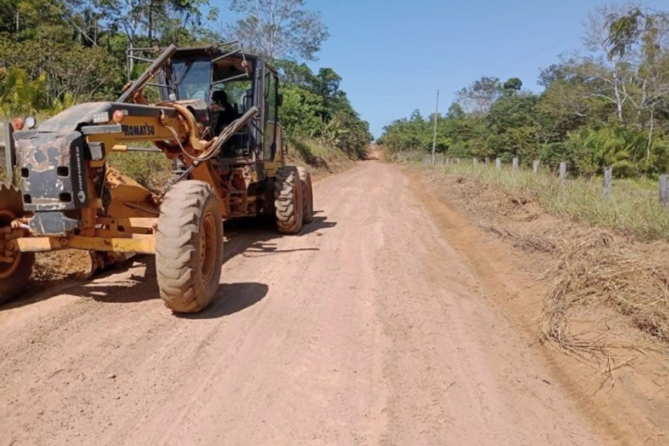 Semagric atua para manter os mais de 7,5 mil quilômetros de estradas vicinais em boas condições