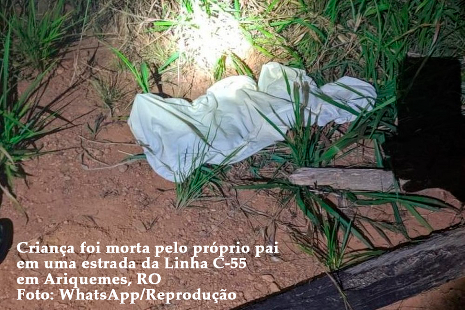 Após descobrir suposta traição de ex-esposa, pai mata a própria filha de um ano em Ariquemes