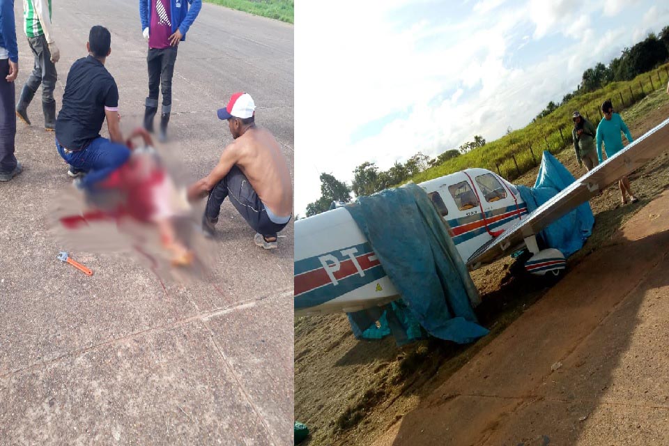 TRAGÉDIA: Trabalhador arrastado por bimotor não resistiu e morreu na noite de terça-feira