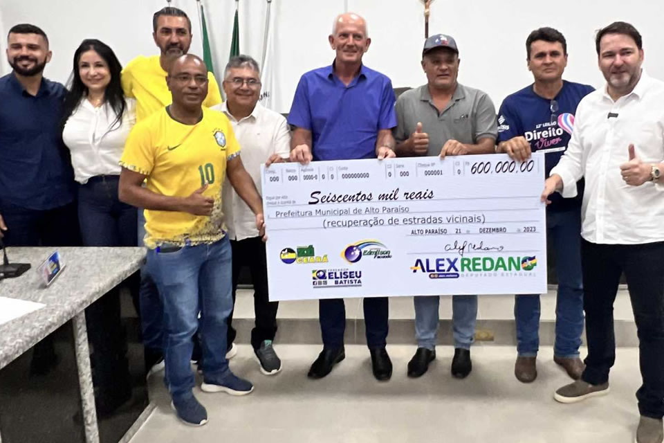 Emenda de Alex Redano contemplará recuperação de estradas vicinais em Alto Paraíso