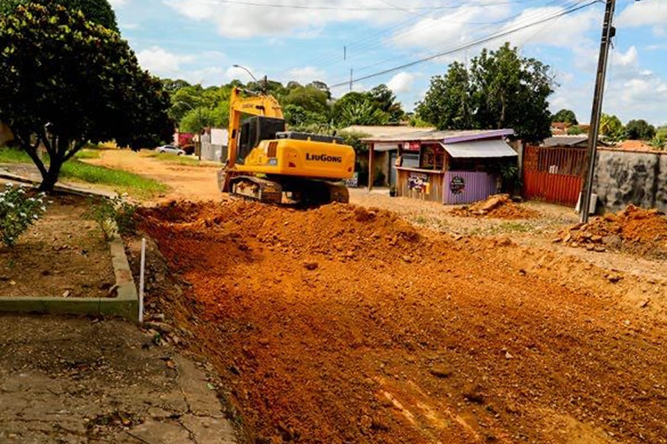 Prefeitura de Ji-Paraná segue com preparação para a pavimentação de ruas no 2ª distrito