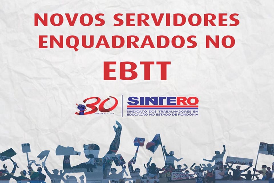 Confira os nomes dos novos professores de Rondônia enquadrados no EBTT