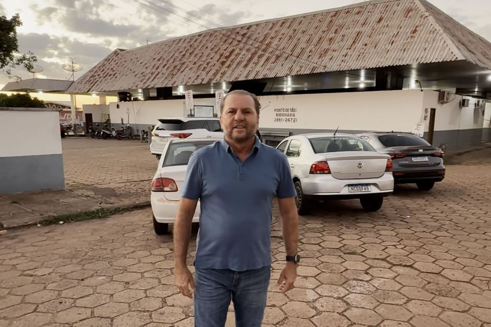 Cirone Deiró anuncia assinatura de ordem de serviço para construção da nova rodoviária de Cacoal