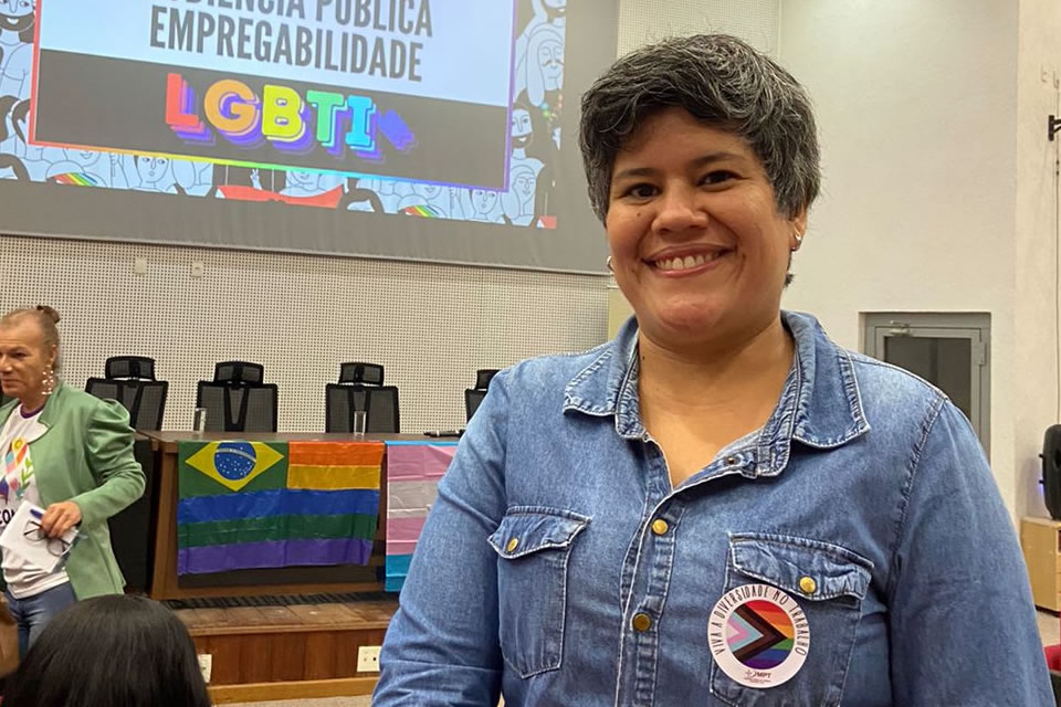 Iule Vargas discursa sobre empregabilidade LGBTI+ em Porto Velho 