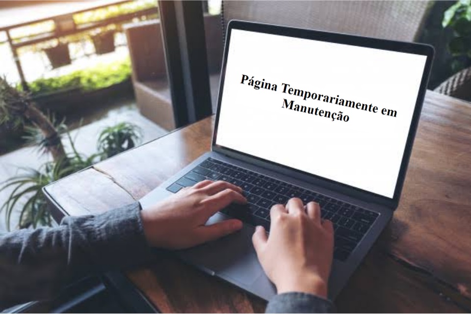 Comunicado: site de reserva de vagas online em manutenção