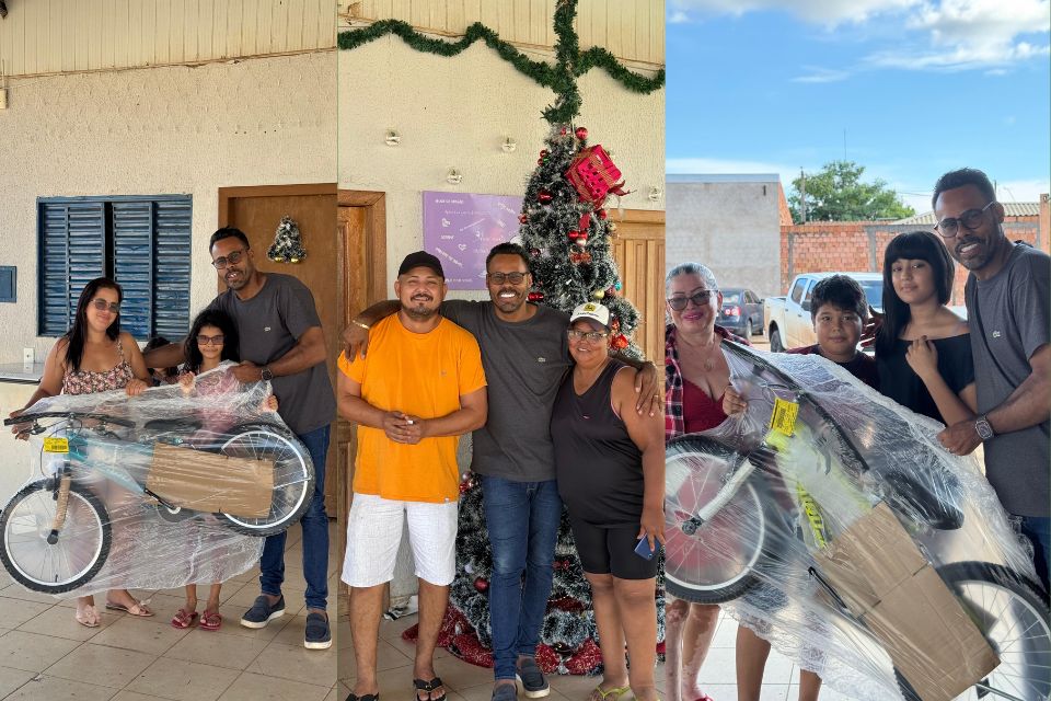 Vereador Eleito Dr. Santana realiza doação de 500 cestas básicas e 60 bicicletas para famílias em Rondônia