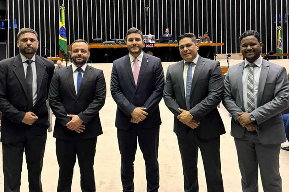 Diretores da Agência Reguladora de Serviços Públicos de Porto Velho se reúnem com o Deputado Federal Maurício Carvalho