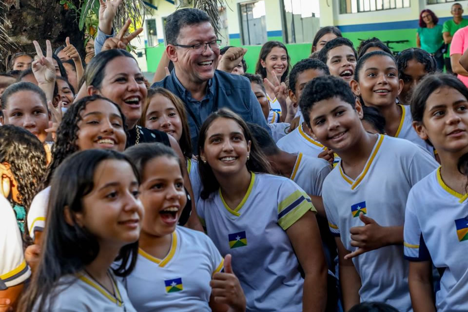 Governador Marcos Rocha destaca ações que colocam Rondônia em 1º lugar no programa de alfabetização