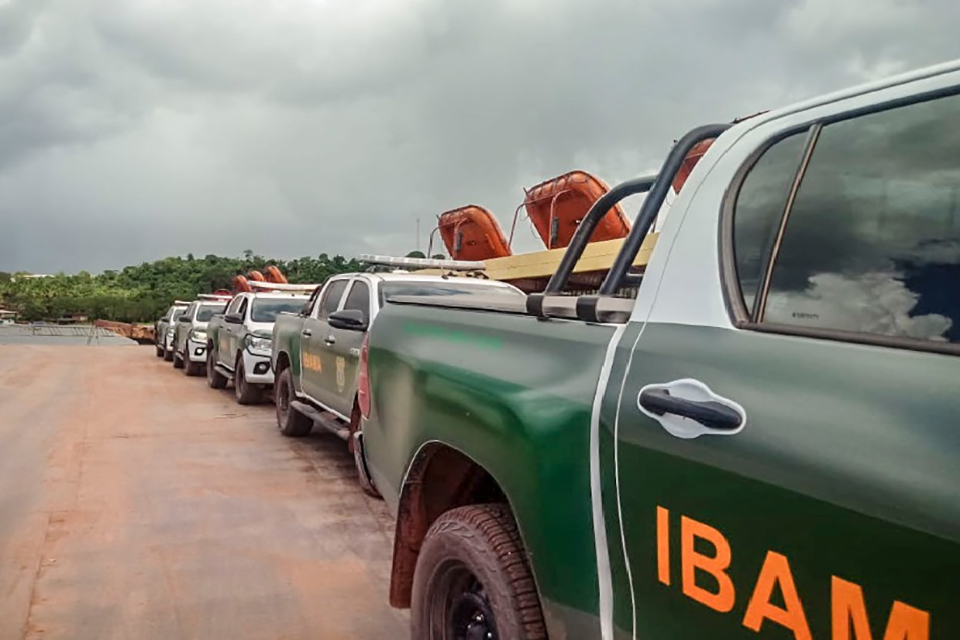 Ibama realiza megaoperação de combate ao desmatamento ilegal em RO e mais seis estados